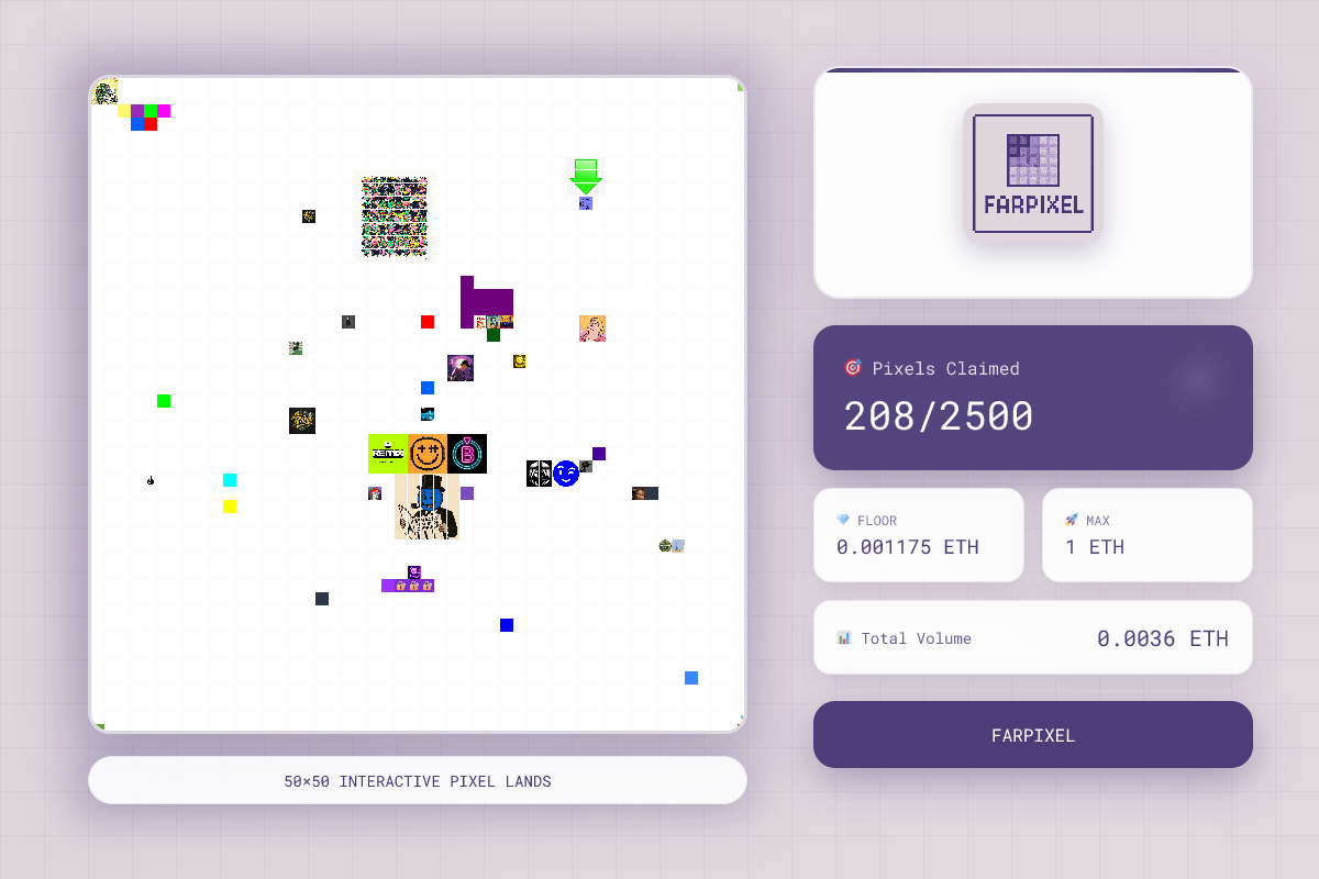 FARPIXEL - Farcaster Mini Apps